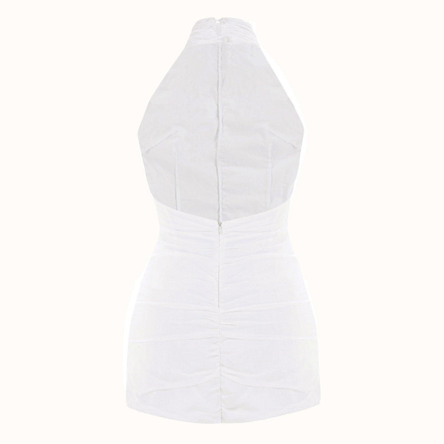 Lana Mini Elbise / Beyaz - NAIA ISTANBUL Shop Online